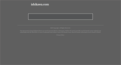 Desktop Screenshot of ishikawa.com